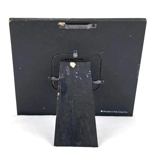 Blue Butterfly Picture Frame - Vintage House in the Country Brand - Mini Photo - Picture 2 of 2